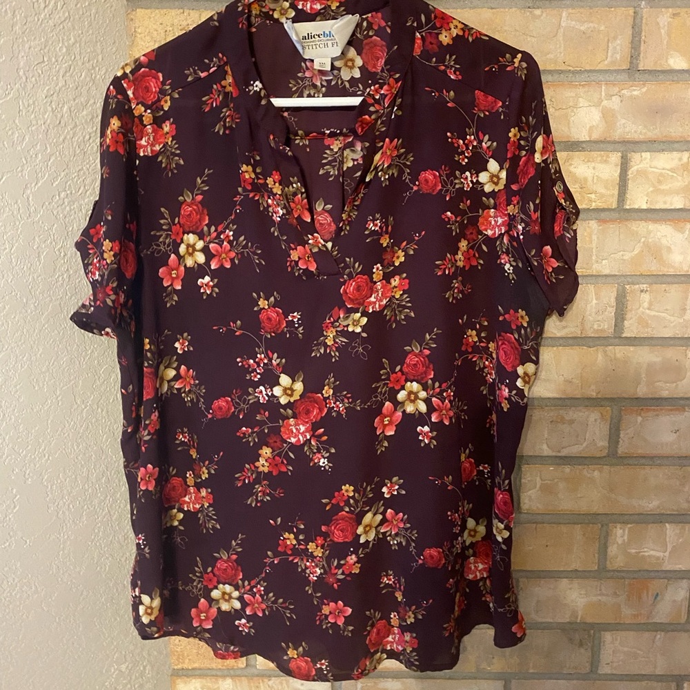 Nice top never wrinkles great condition